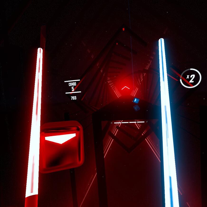 oculus quest 2 sabre laser